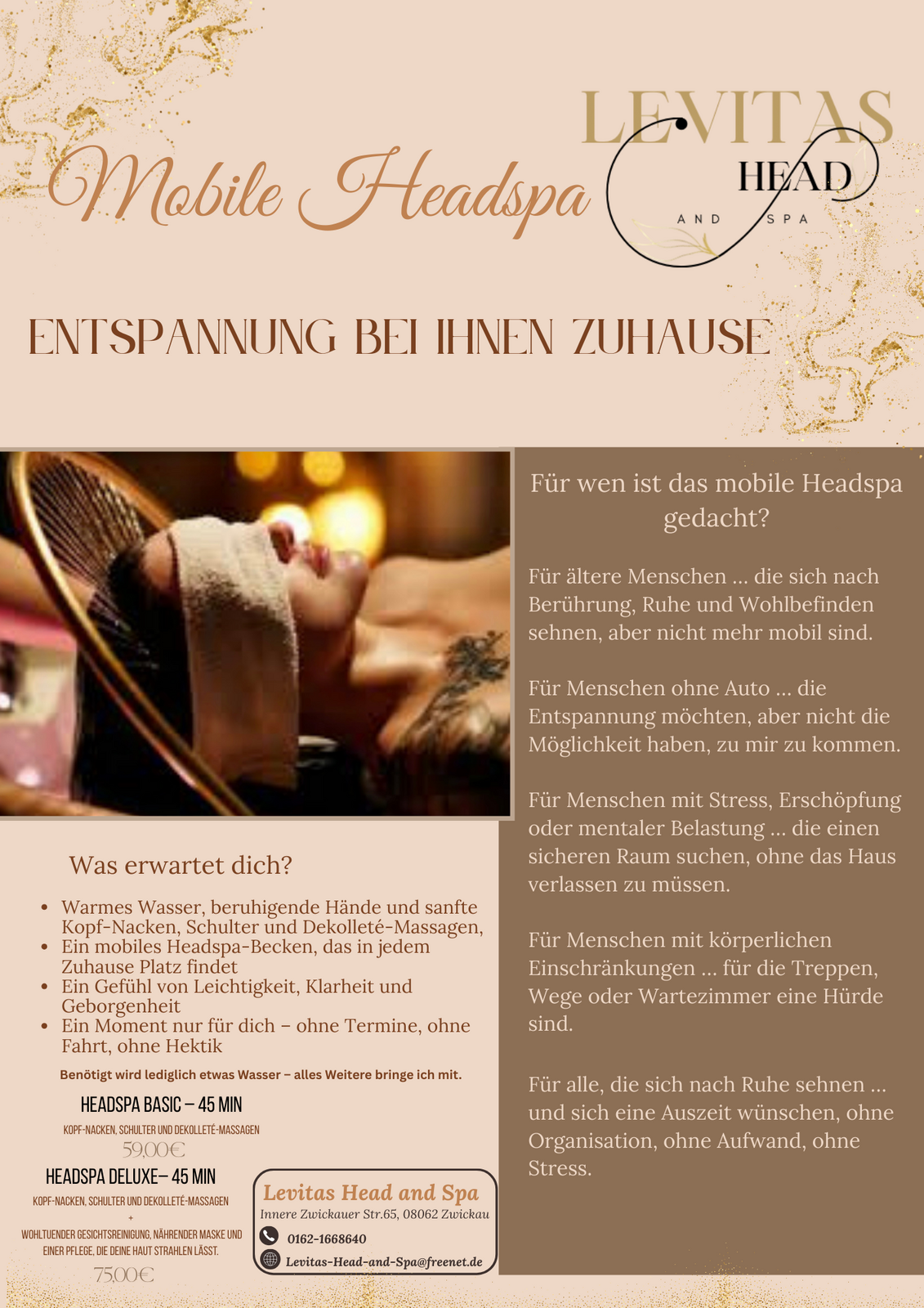 🌿Mobile Headspa Basic 45 min. 🌿