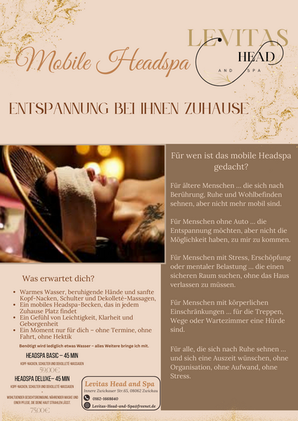🌿Mobile Headspa Basic 45 min. 🌿