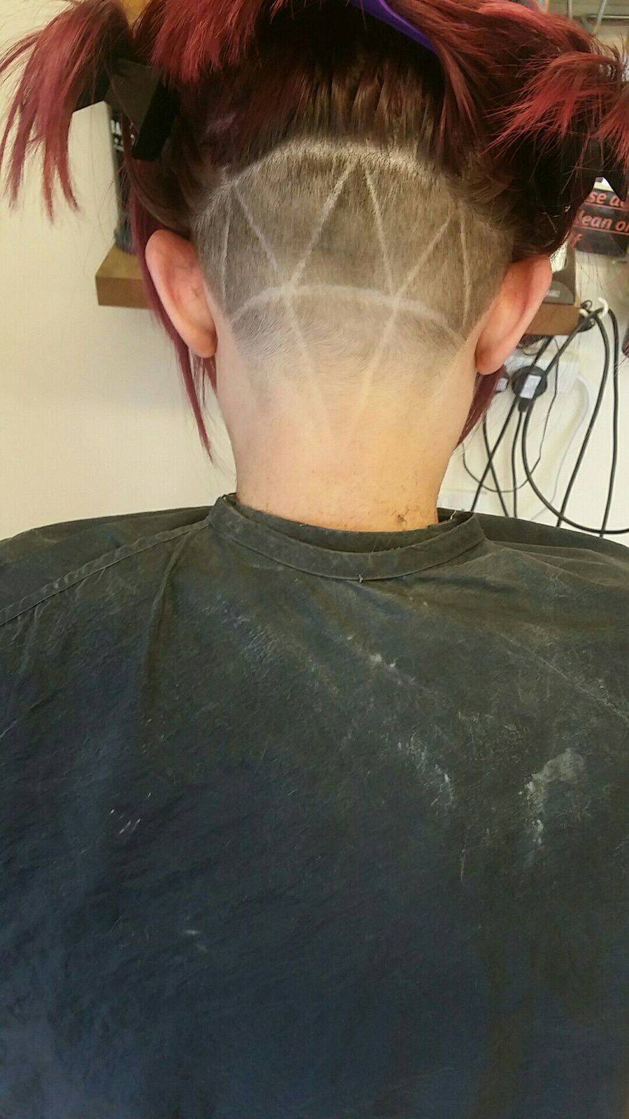 Another undercut by Lily on Shanice 