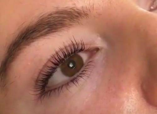 Lashlift and tint. Fantastic result