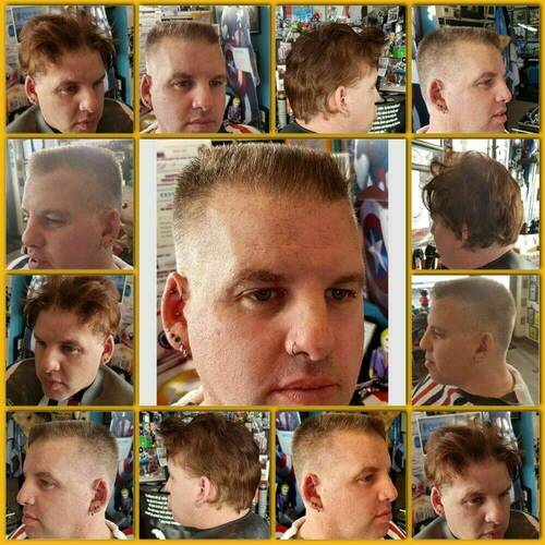 Flattop before and after