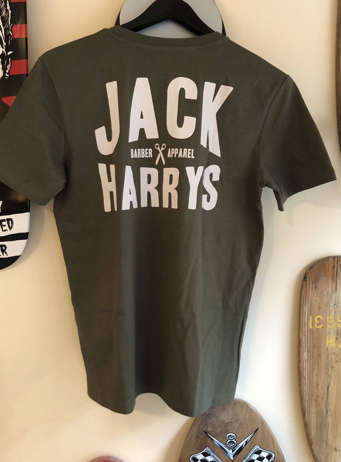 Jack and Harrys basic logo tee (Khaki)