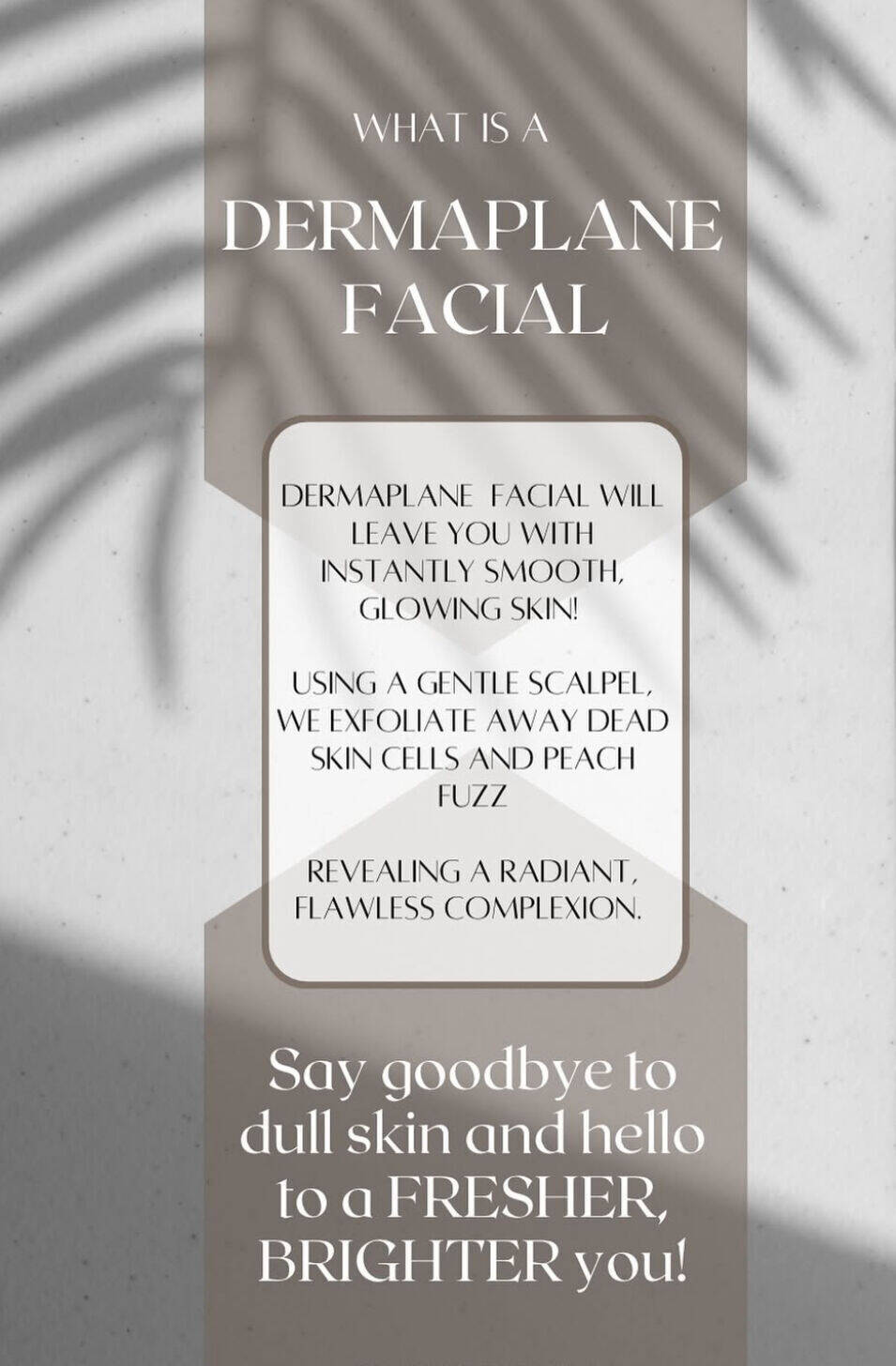 Velvet Dermaplane Facial 