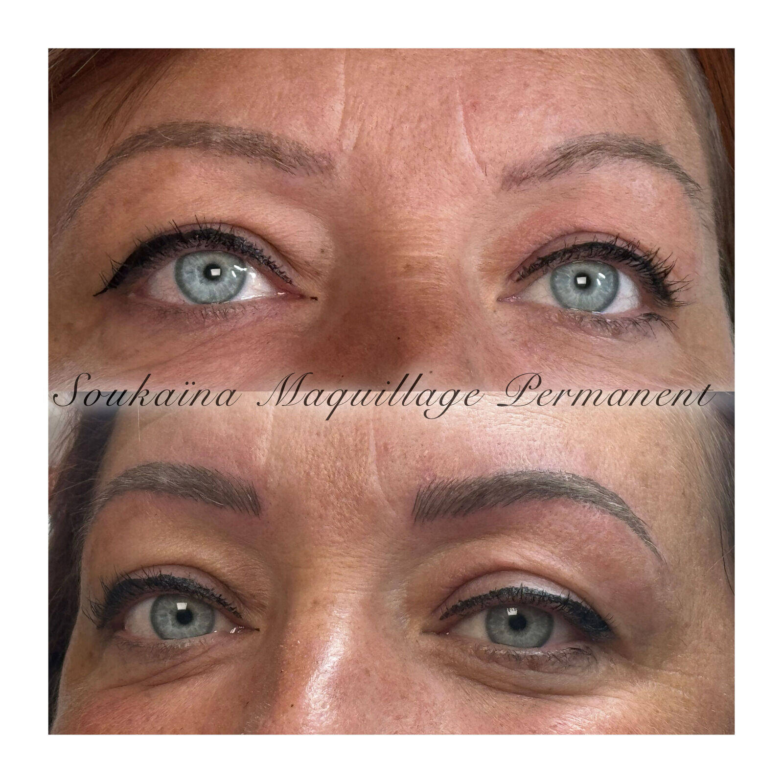 Reprise d’un maquillage permanent en poil à poil #clermontferrand