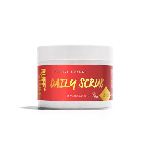Festive Orange Ruff Stuff Scrub 250g