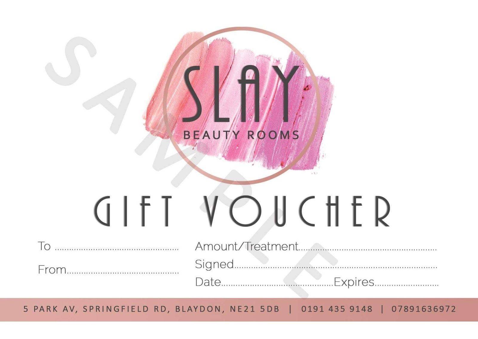 Slay Gift Voucher 