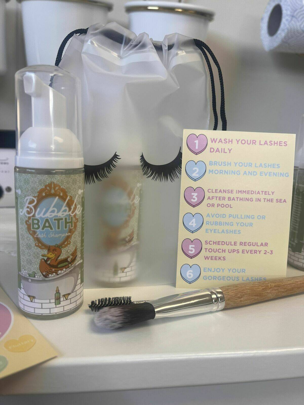 Lash Extension Cleaning Kit 