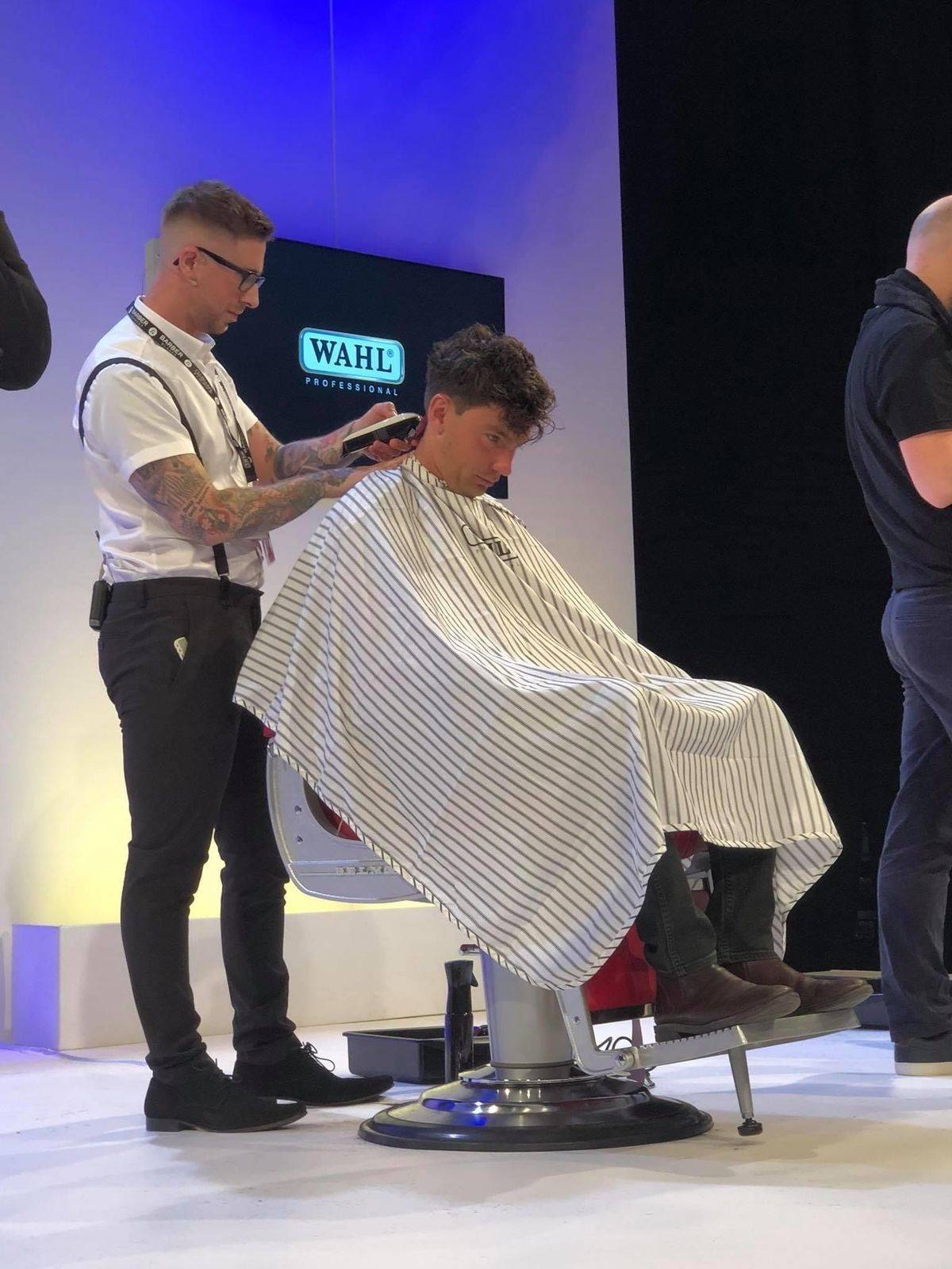 Working for WORLD LEADING WAHL ARTISTIC TEAM 