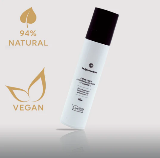 Crème visage acide hyaluronique et vitamine C