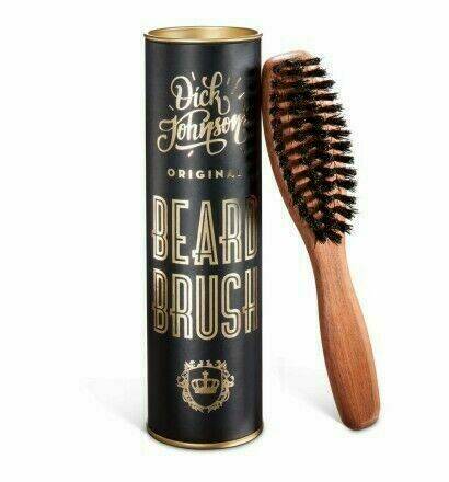 Cepillo de madera PREMIUM para barbas DICK JOHNSON