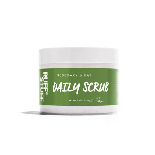 RUFF STUFF SCRUB ROSEMARY & BAY