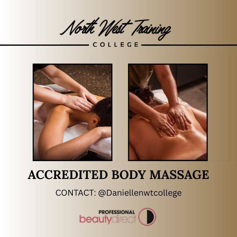 Accredited Body Massage £200 11th January deposit 