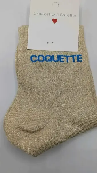 Chaussettes à Paillettes Coquette