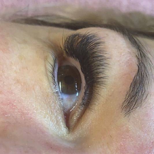 How fluffy are these ! Love my clients naturally dark ash line ! 