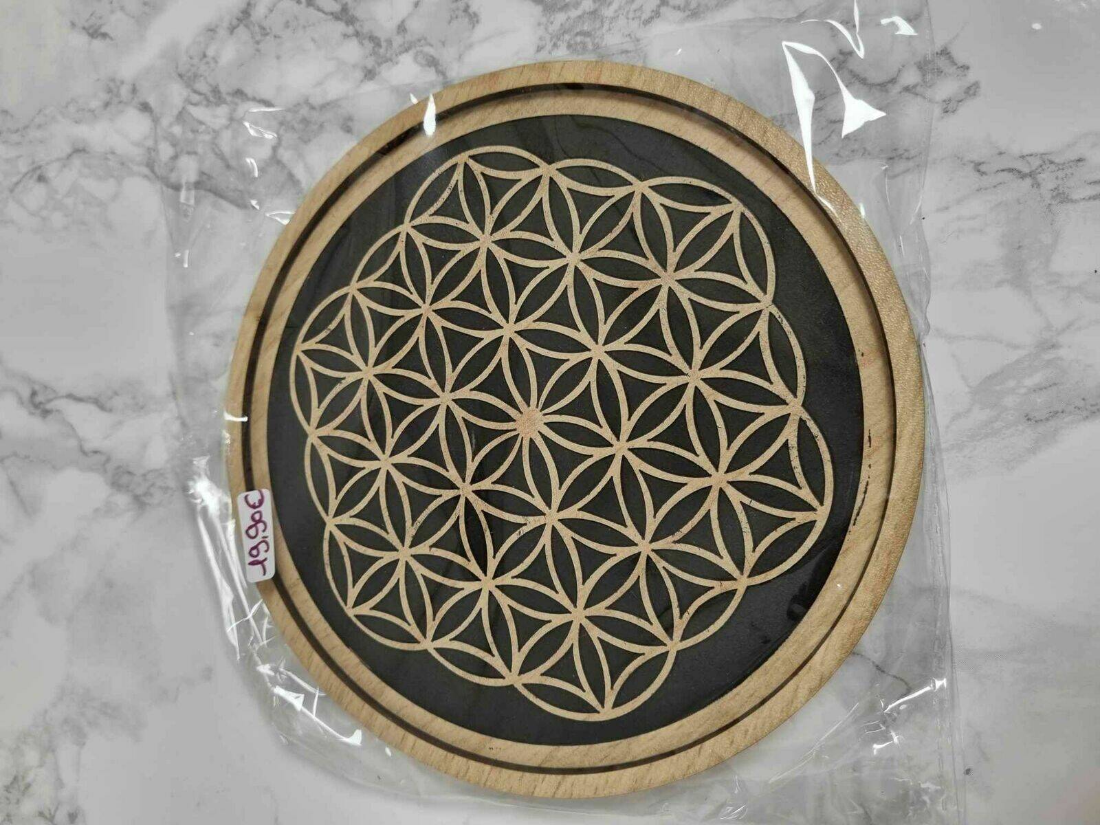 Plateau grille bois 15 cm