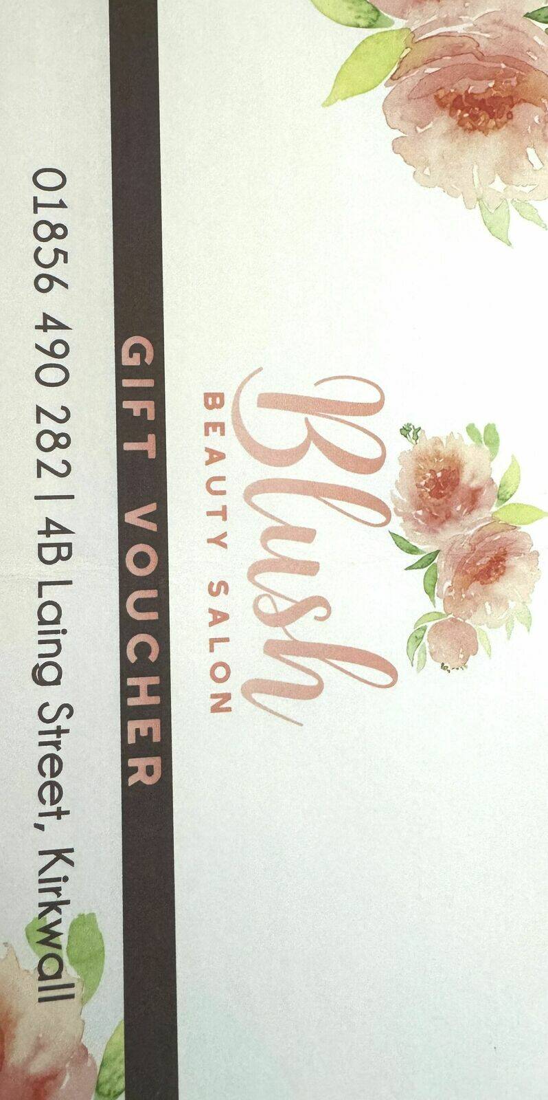 gift voucher £85.00