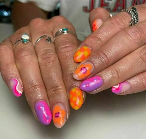 BIAB Manicure with Super Advanced Nail Art