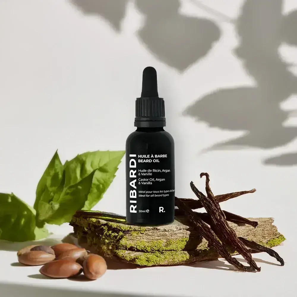 Huile de Ricin Barbe Argan et Vanille 