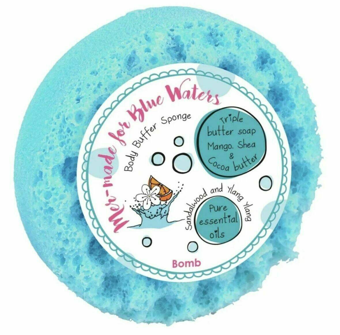 Mer-made For Blue Waters - Body Buffer Sponge