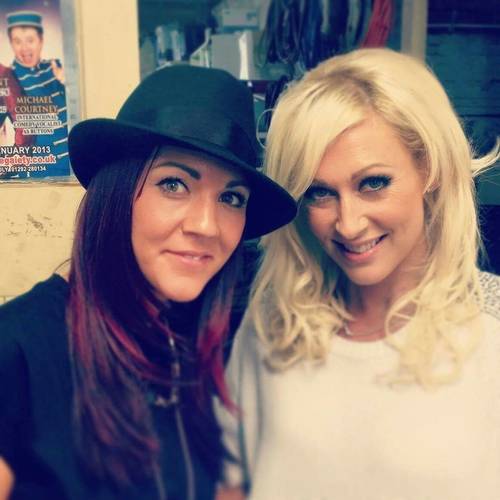 Had the amazing opportunity to do the hair for this promotional shoot. Faye tozer in 69 shades of black 