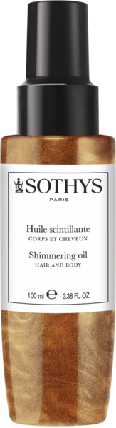HUILE SCINTILLANTE CORPS & CHEVEUX FLACON 100ML REF 142204