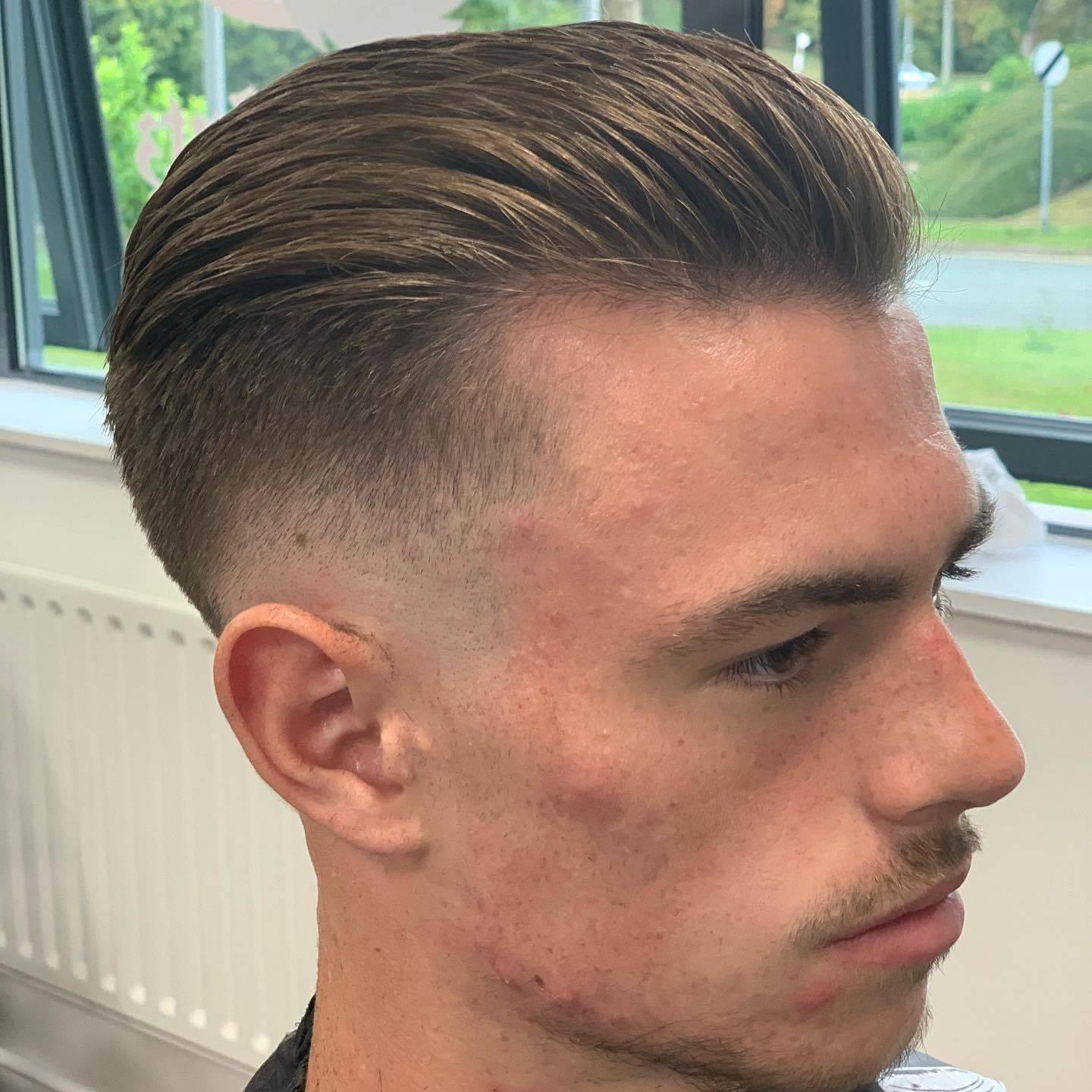 @ryanholmes_9 getting booked in with Martin @ruffcutzbarbers very busy this week so make sure you get your bookings in #ruffcutzbarbers