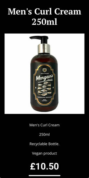 Morgan’s curls cream 