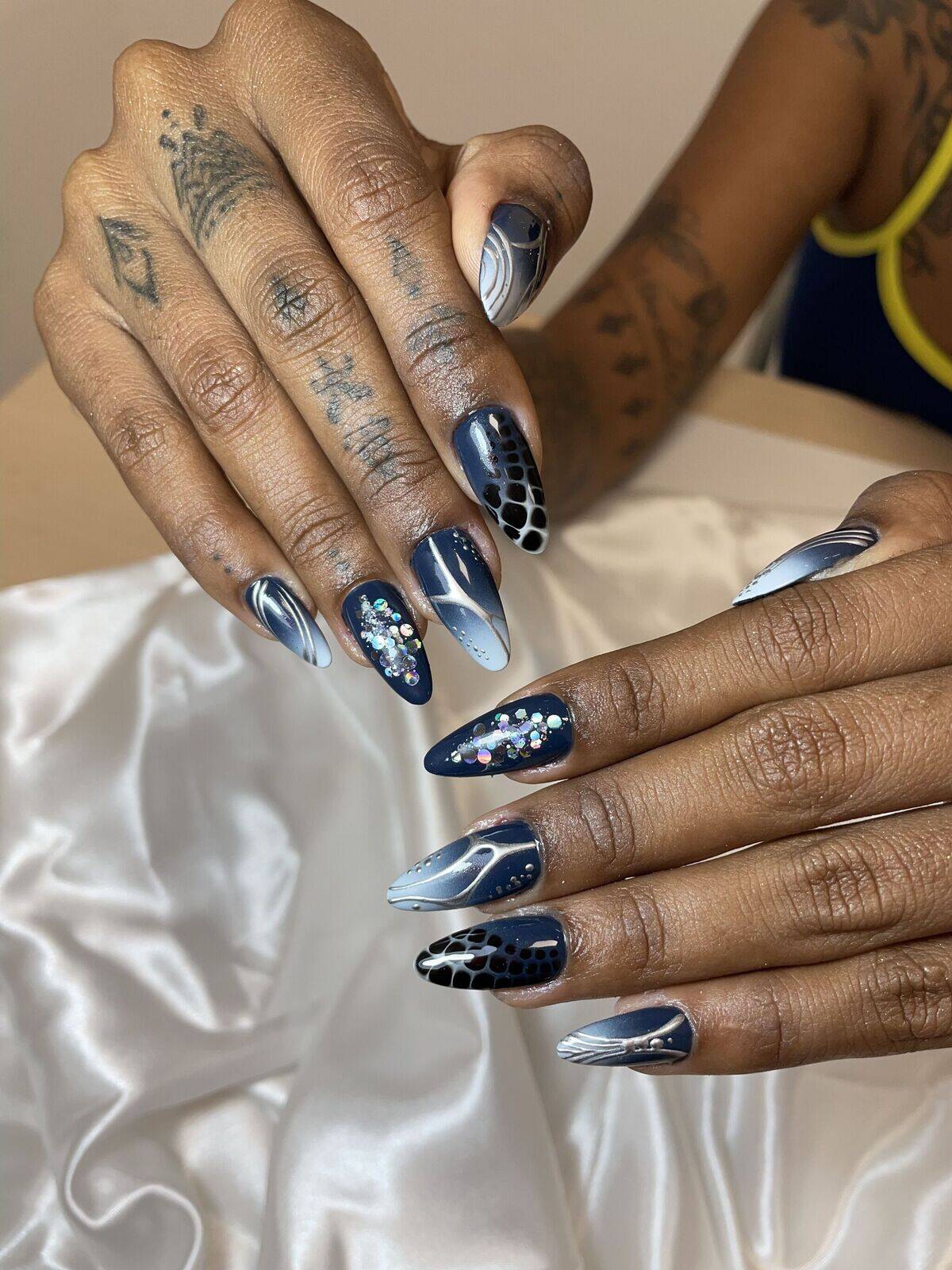 Pose capsules gel x décos cyborg 