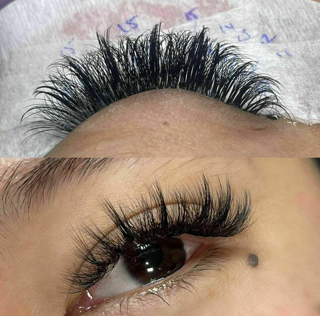 Kim K lashes