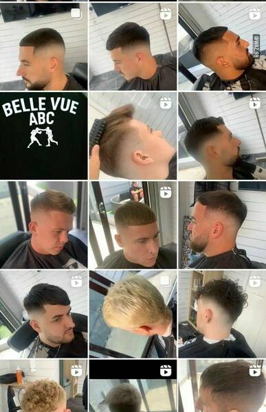 Work by our new barber Kane