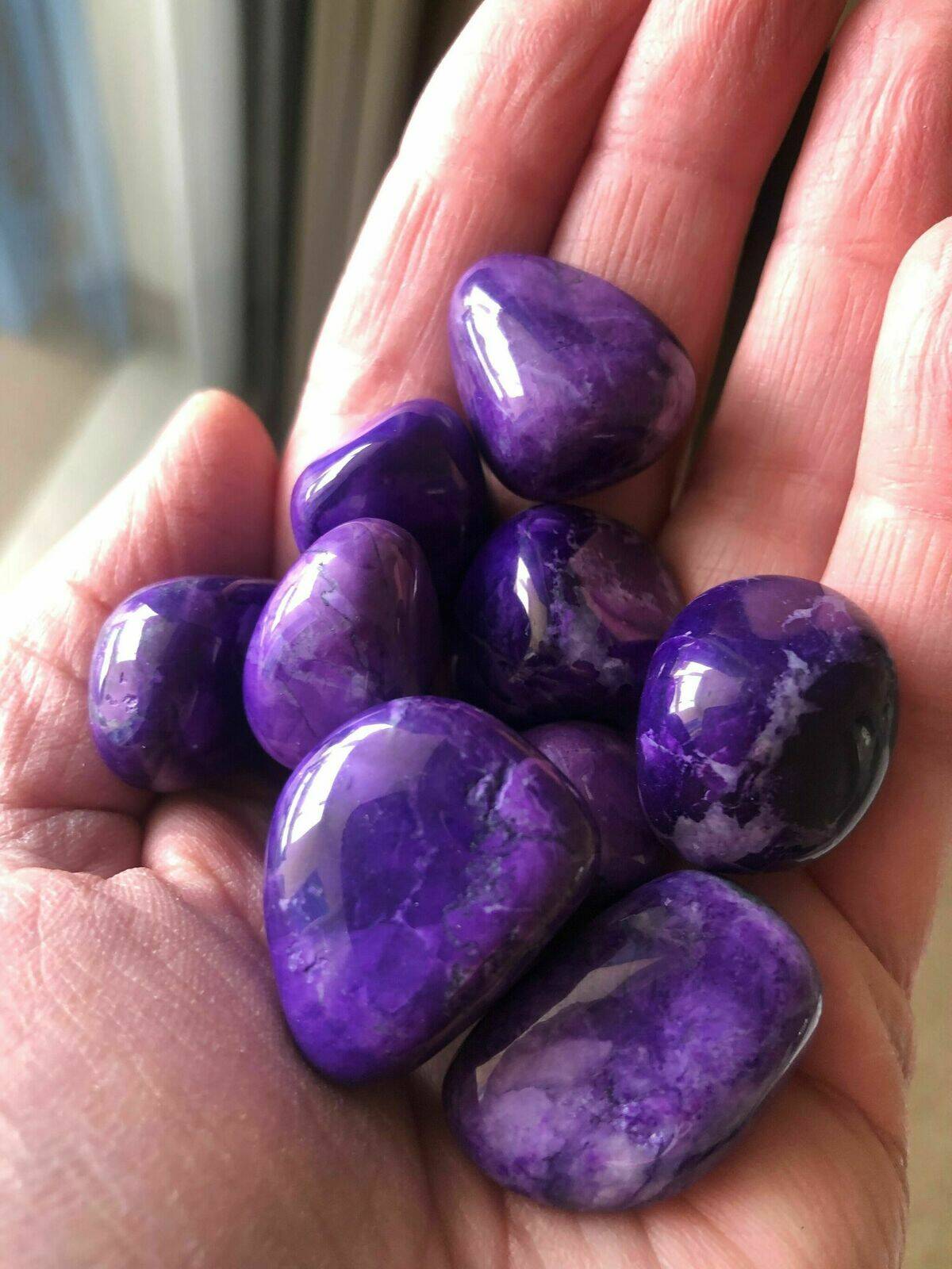Charoite tumblestones