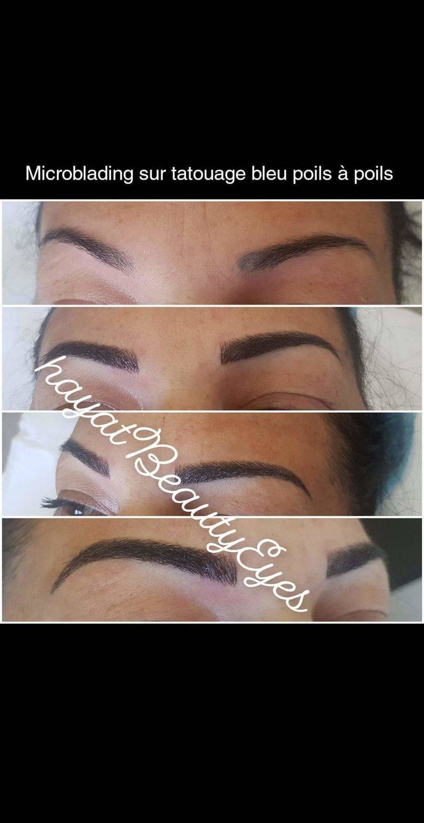 Microblading poils à poils 