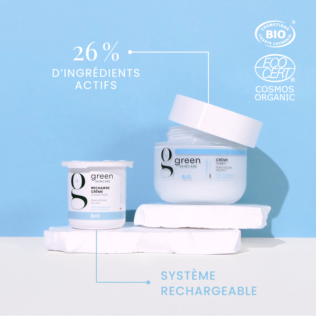 Crème Hydra 50ml Rechargeable