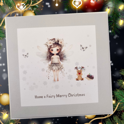 Christmas Card - fairy 2