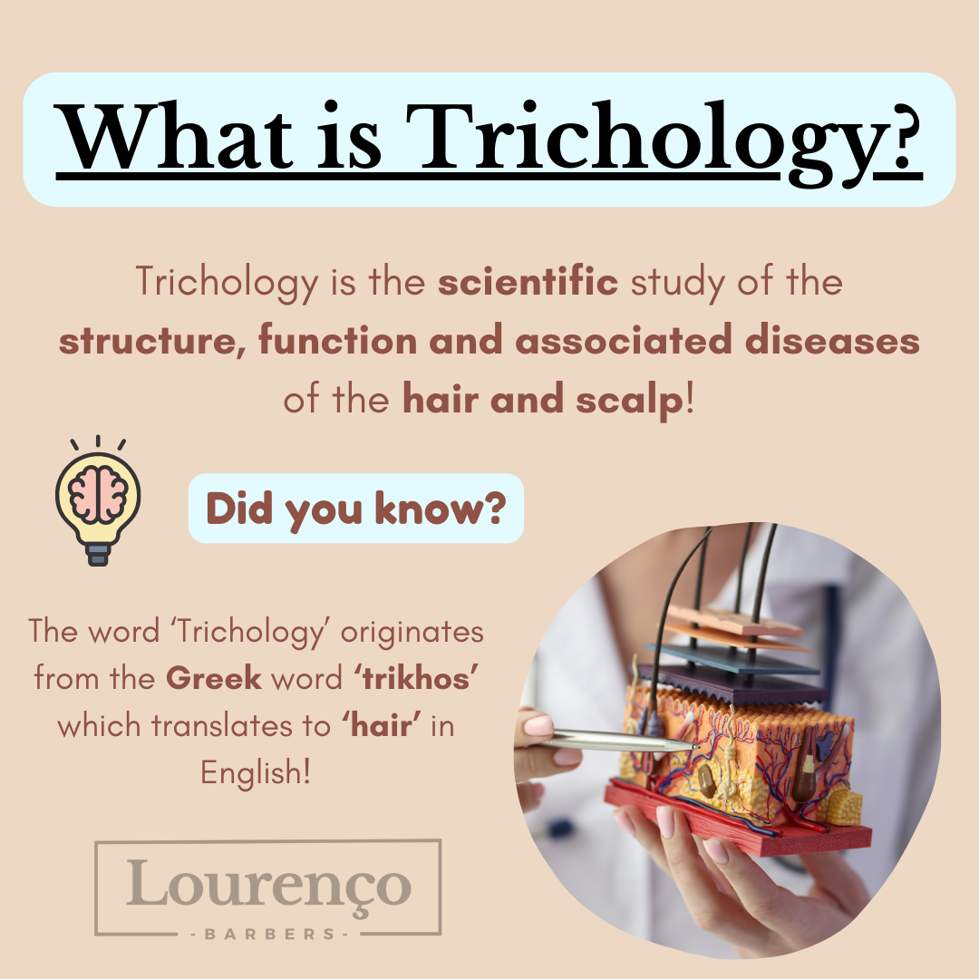 Discover Trichology: The Science of Healthy Hair and Scalp! ✨🔬 Trichology is the scientific study of the structure, function and associated diseases of the hair and scalp.