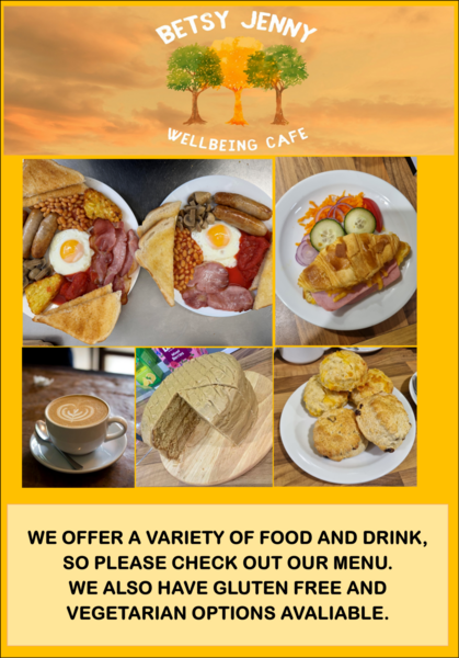 Some of the delicious food we offer