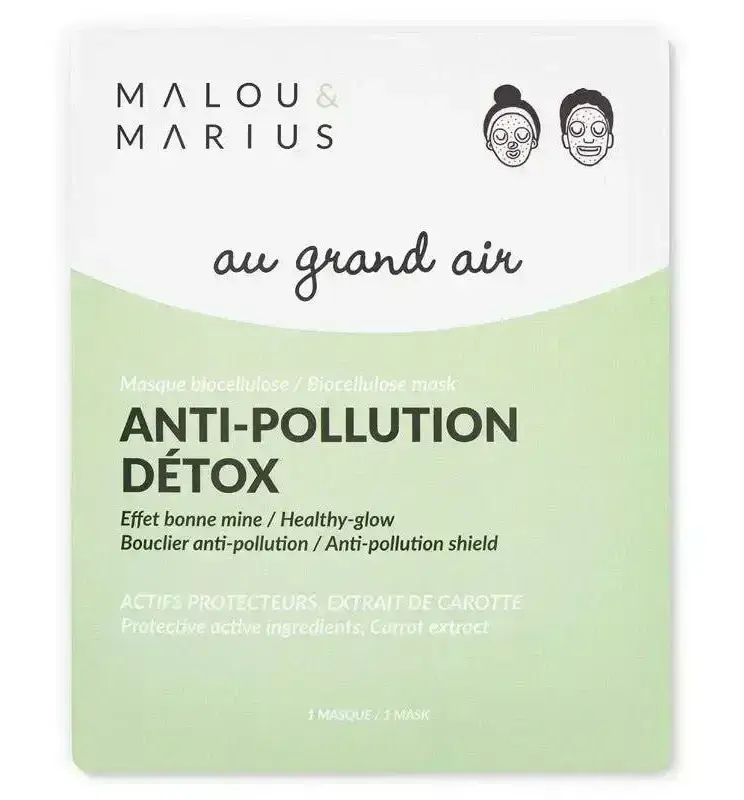 Masque anti-pollution et détox