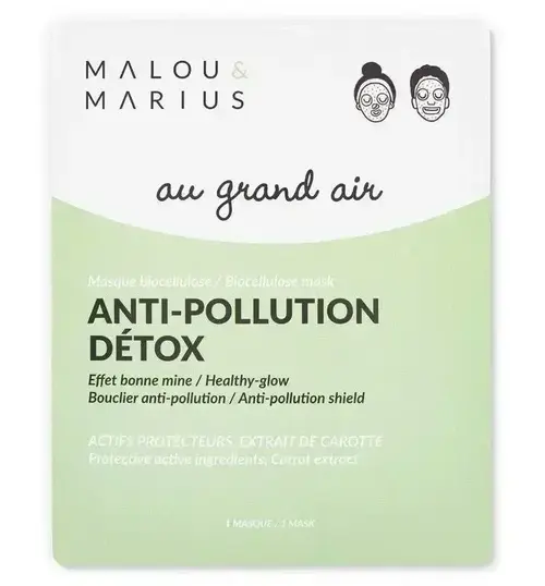 Masque anti-pollution et détox