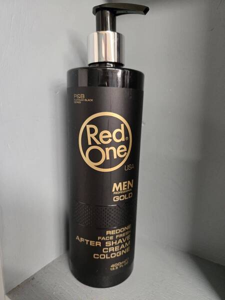 RED ONE aftershave cream cologne 