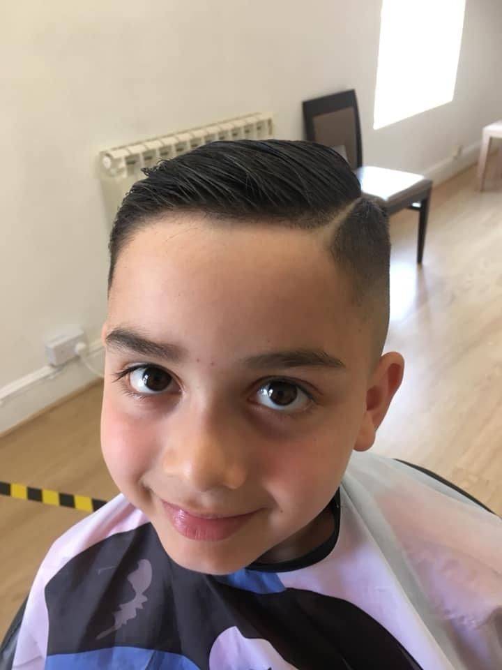 Nice haircut for a handsome boy 😁(by Ilona)