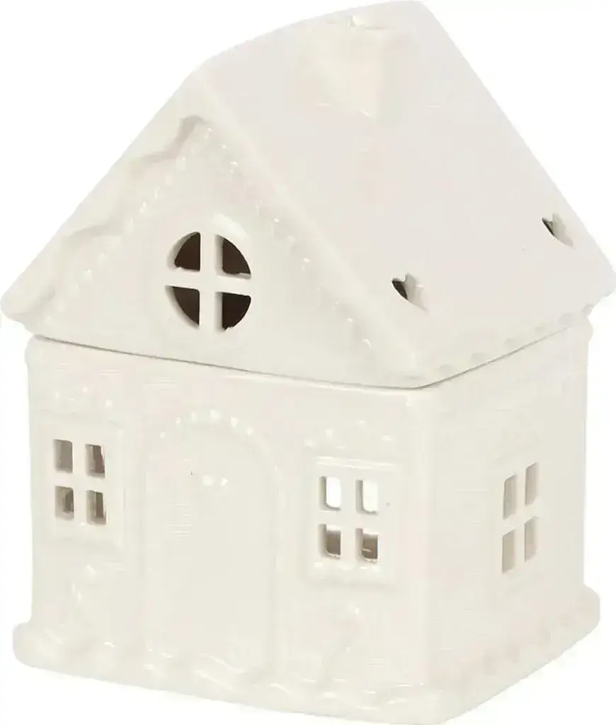 Brûle-parfum pour fondants- Maison blanche pain d'epices 