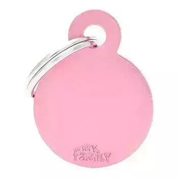 my-family-basic-aluminium-small-circle-pink