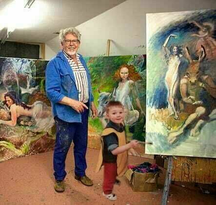 Danny was artistic from an early age, great teacher though.