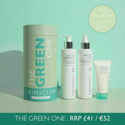 The GREEN one gift set skinician ON SALE