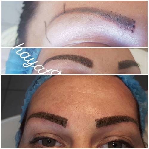 Microblading poils à poils 