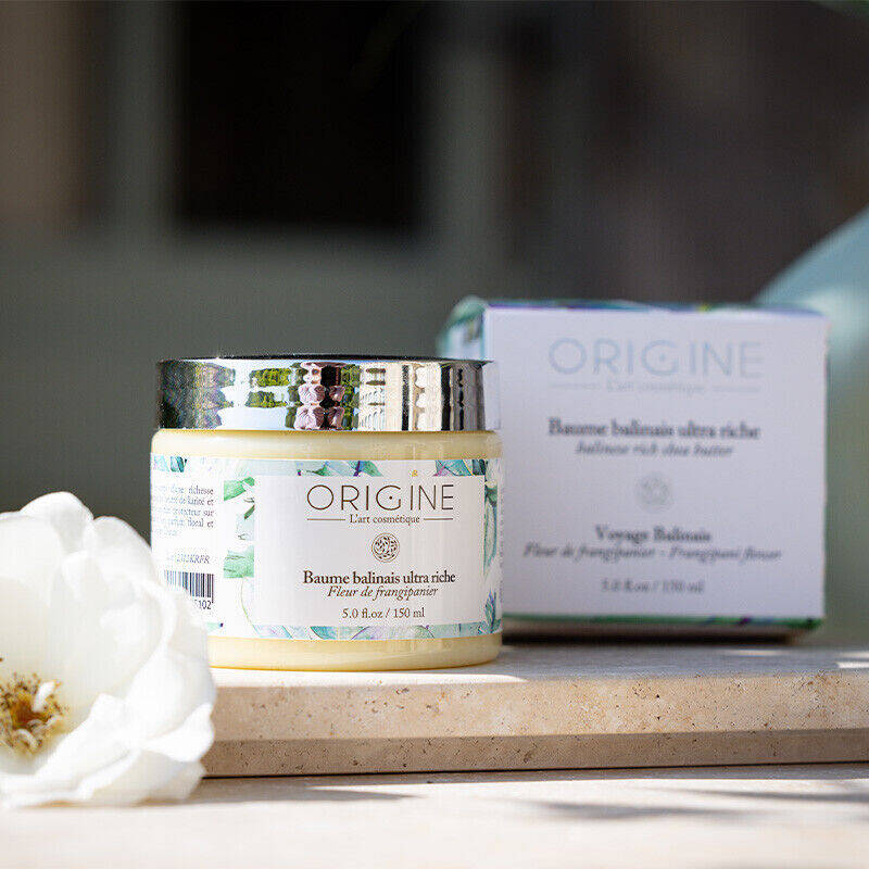 Baume ultra-riche au karité 150ml - Fleur de frangipanier - Voyage Balinais