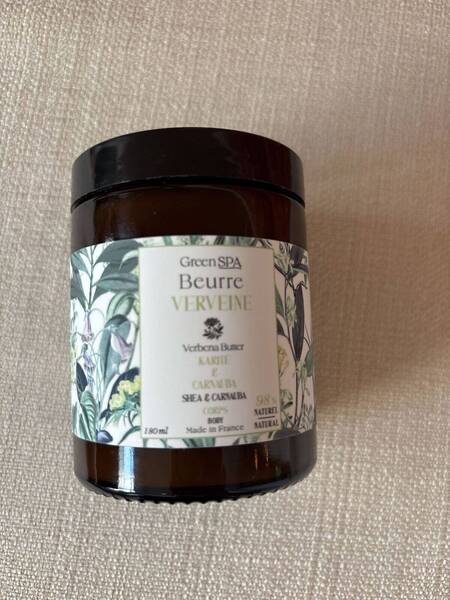 Beurre verveine
