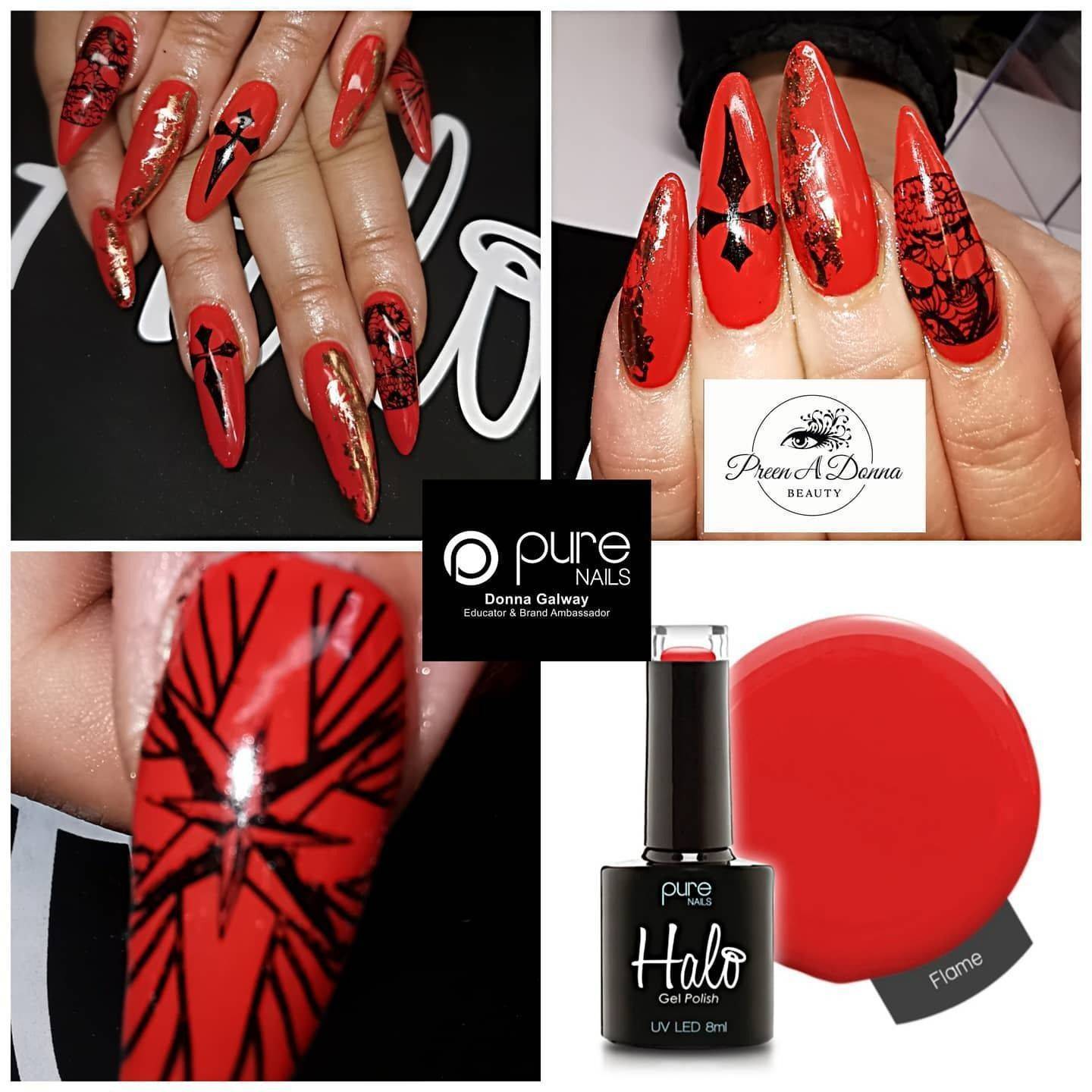#nails #halogelpolish #halogel #acrylicnails #haloacrylic #preenadonna #gelpolish #naturalnails #halogelpolish @purenailsuk #nailsofinstagram #naturalnails #nails #halogelpolish