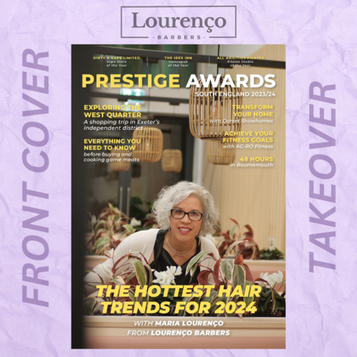 As part of our recent Barbershop of the Year 2023/2024 award, we featured on the Prestige Awards magazine discussing the hottest hair trends for 2024! 💈📈 