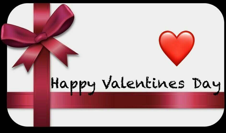 Valentine’s Day gift voucher 